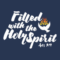 Limited Edition Tongues Of Fire Flame Holy Spirit Acts 2 Pentecost Dov Ladies Denim Jacket | Artistshot