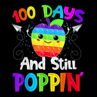 Happy 100 Days Of School And Still Poppin 100th Day Pop It T Shirt Lightweight Hoodie | Artistshot