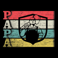 Hot Trend Vintage Retro Proud Locksmith Papa Silhouette Distressed Cropped Sweater | Artistshot