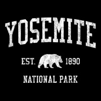 Yosemite  Vintage National Park Sports Design Tee Adjustable Cap | Artistshot