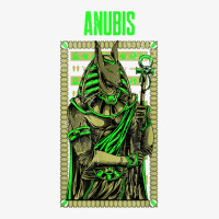 Green Graphic Anubis Typical God Figure T Shirt Ladies Fitted T-shirt | Artistshot