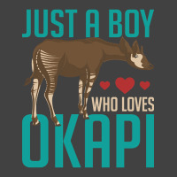 Trending Zoo Animal Africa Just A Boy Who Loves Okapi Vintage T-shirt | Artistshot