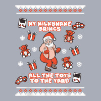 Milkshake Brings All Toys To Yard Naughty Santa Funny Xmas T Shirt Tank Dress | Artistshot