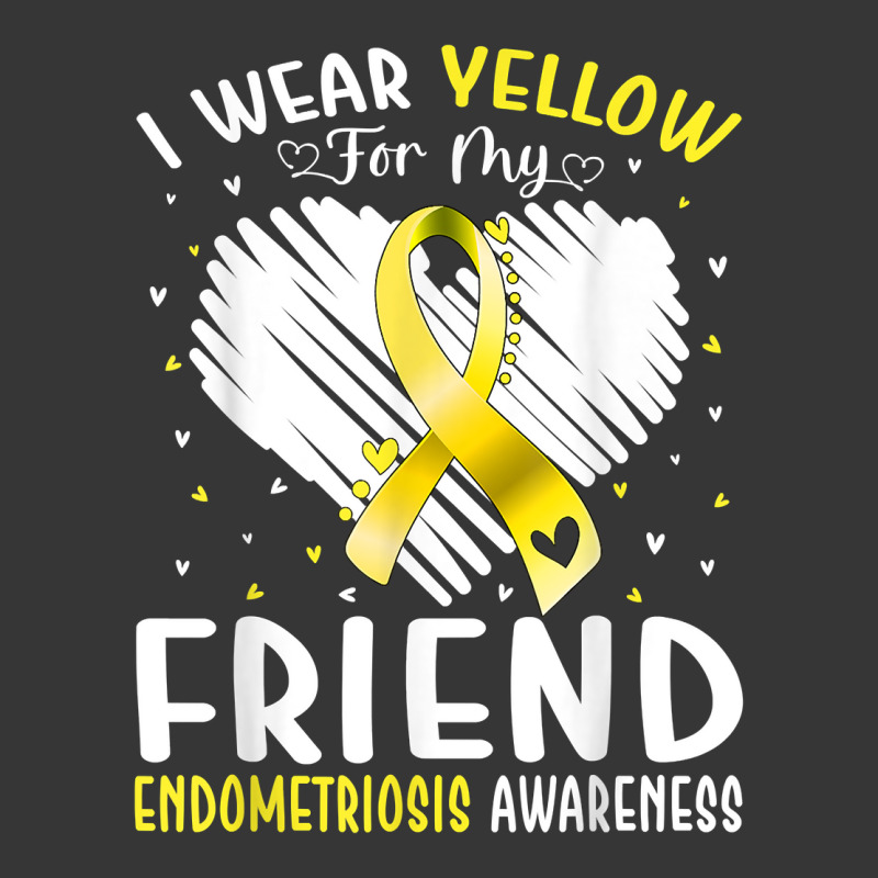 I Wear Yellow For My Friend Endometriosis Awareness T Shirt Toddler Hoodie by joeykujalat4t | Artistshot