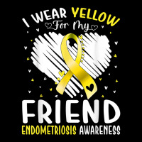 I Wear Yellow For My Friend Endometriosis Awareness T Shirt Youth Sweatshirt | Artistshot