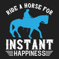 Ride A Horse For Instant Happiness Ladies Polo Shirt | Artistshot