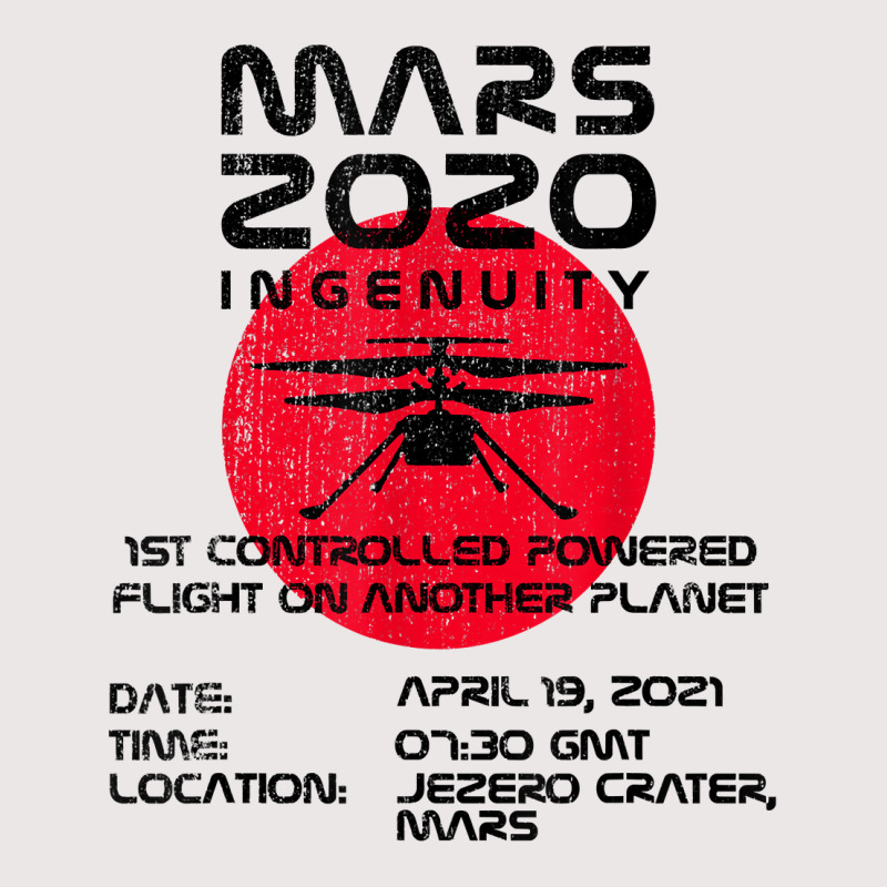 Ingenuity Helicopter Flight Flying Mars 2020 Girls Kids Boys T Shirt Pocket T-shirt | Artistshot