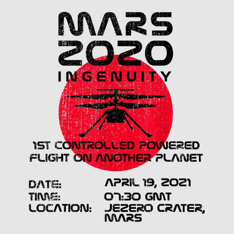 Ingenuity Helicopter Flight Flying Mars 2020 Girls Kids Boys T Shirt Exclusive T-shirt | Artistshot