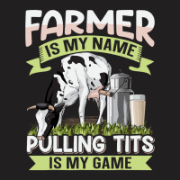 Dairy Cow Farming Design For A Cow Farmer T-shirt | Artistshot