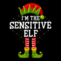 I'm The Sensitive Elf Matching Family Christmas Pajamas T Shirt Maternity Scoop Neck T-shirt | Artistshot