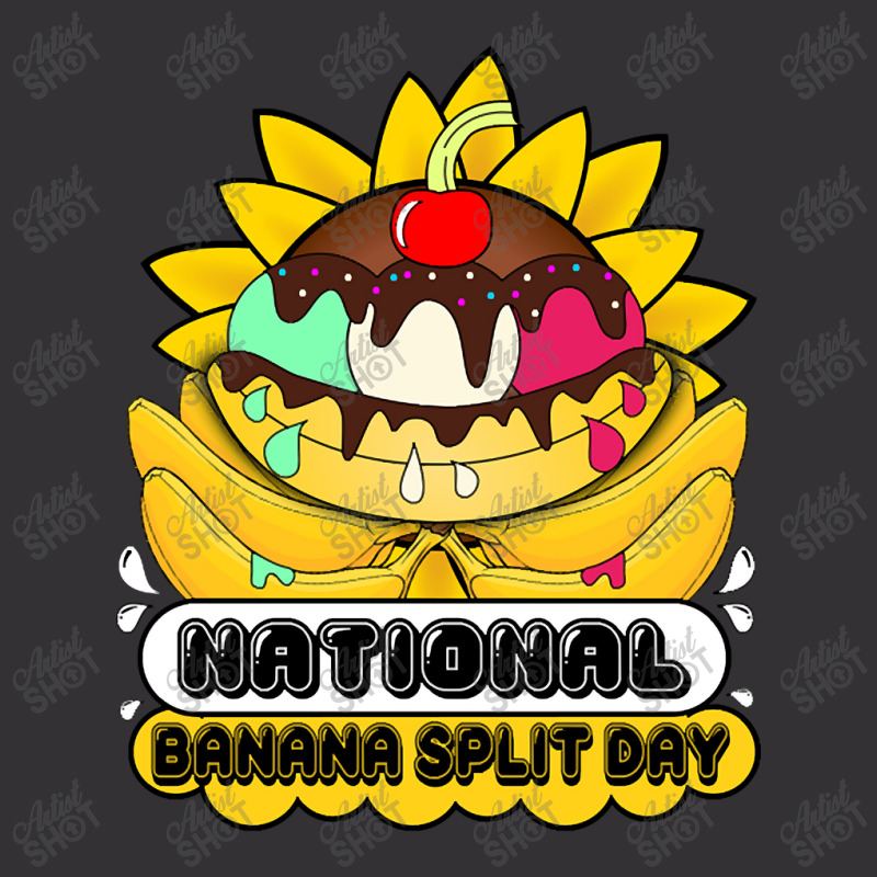 Limited Edition National Banana Split Day Vintage Short by Rios Arevalo | Artistshot