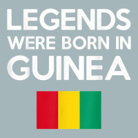 Legends Were Born In Guinea Guinean Flag Pride Roots T Shirt Unisex Sherpa-lined Denim Jacket | Artistshot