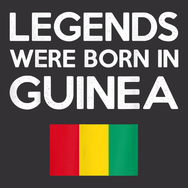 Legends Were Born In Guinea Guinean Flag Pride Roots T Shirt Vintage Short | Artistshot