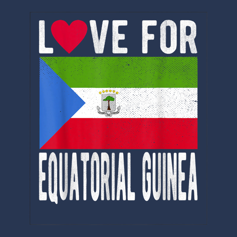 Love For Equatorial Guinea T Shirt Ladies Denim Jacket by nilda1pr4klauer | Artistshot