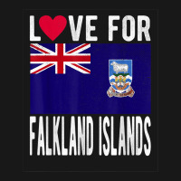 Love For Falkland Islands T Shirt Flannel Shirt | Artistshot