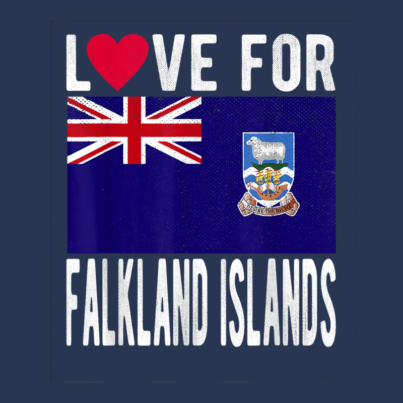 Love For Falkland Islands T Shirt Ladies Denim Jacket by nilda1pr4klauer | Artistshot