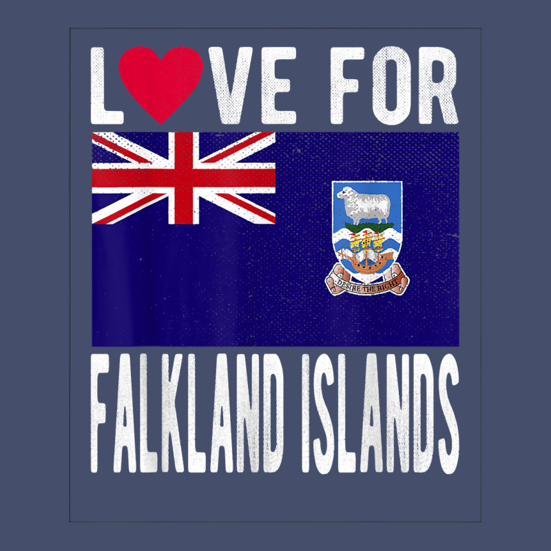 Love For Falkland Islands T Shirt Vintage Short by nilda1pr4klauer | Artistshot