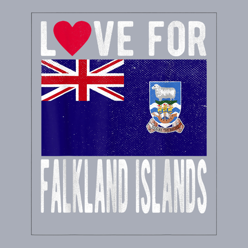 Love For Falkland Islands T Shirt Tank Dress by nilda1pr4klauer | Artistshot