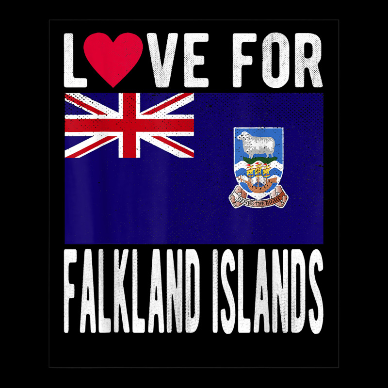 Love For Falkland Islands T Shirt Legging by nilda1pr4klauer | Artistshot