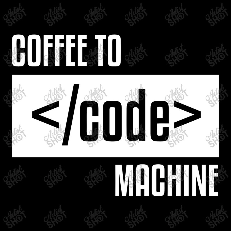 Coffee To Machine Code Geek Pocket T-shirt | Artistshot