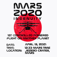 Ingenuity Helicopter Flight Flying Mars 2020 Girls Kids Boys T Shirt T-shirt | Artistshot