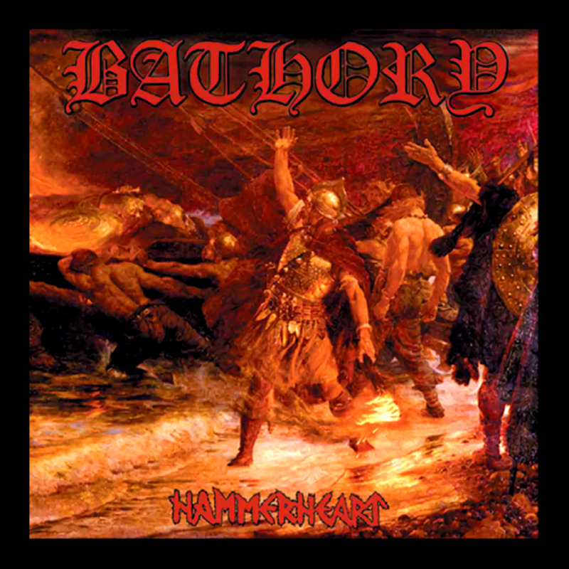 Bathory Hammerheart Album Cover Cropped Hoodie by simpybeyerad | Artistshot