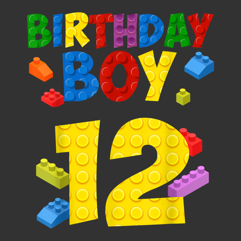 Master Builder 12 Birthday Boy 12th Year Building Bricks T Shirt Baby Bodysuit by xq8pjbeamer | Artistshot