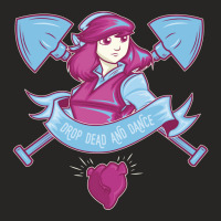 Drop Dead And Dance Ladies Fitted T-shirt | Artistshot