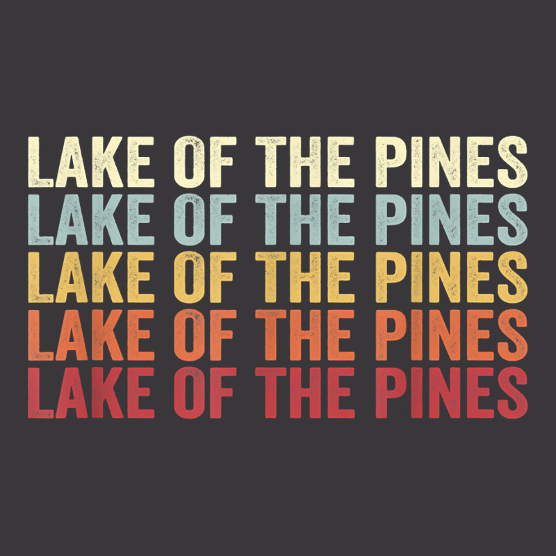 Lake Of The Pines California Lake Of The Pines Ca Retro T Shirt Ladies Curvy T-Shirt by kylrahal8pot | Artistshot