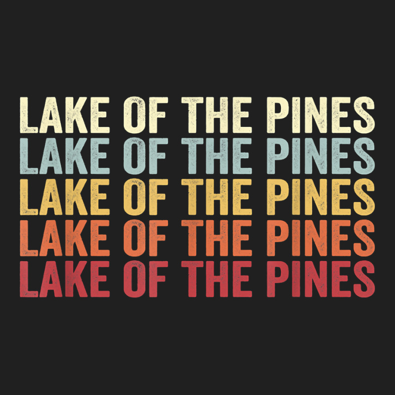 Lake Of The Pines California Lake Of The Pines Ca Retro T Shirt Ladies Polo Shirt by kylrahal8pot | Artistshot