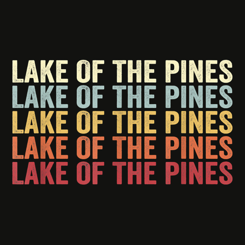 Lake Of The Pines California Lake Of The Pines Ca Retro T Shirt Scorecard Crop Tee by kylrahal8pot | Artistshot