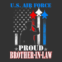 Trending Proud Us Air Force Brother-in-law Flag Patriotic Military Baby Bodysuit | Artistshot