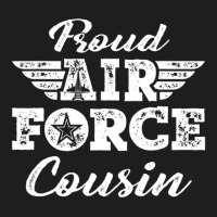 Hot Trend Proud Us Air Force Cousin Pride Military Family Classic T-shirt | Artistshot