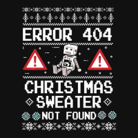 Limited Edition Computer Error 404 Ugly Christmas Baby Bibs | Artistshot