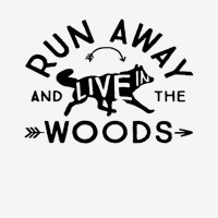 Run Away And Live In The Woods Adjustable Cap | Artistshot