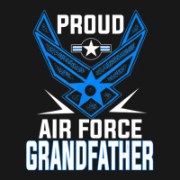 Limited Edition Proud Us Air Force Grandfather Military Veteran -usaf Flannel Shirt | Artistshot