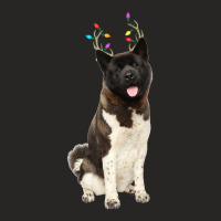 Hot Trend American Akita Reindeer Christmas Dog Ladies Fitted T-shirt | Artistshot