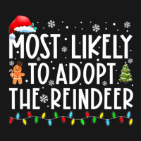 Hot Trend Most Likely To Adopt The Reindeer Christmas Holiday Flannel Shirt | Artistshot