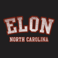 Hot Trend Elon North Carolina Athletic Text Sport Style T-shirt | Artistshot