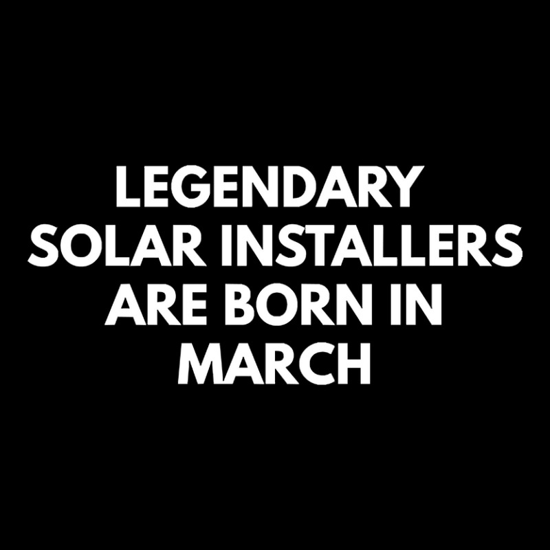 Limited Edition Legendary Solar Installers Are Born In March Adjustable Cap | Artistshot