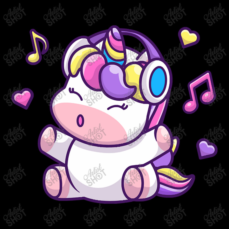 Limited Edition Cute Unicorn Listening Music With Headphone Kids Cap by macklinsampson | Artistshot