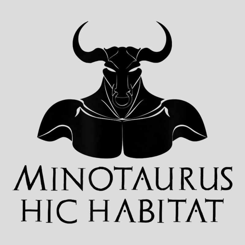 Minotaurus Hic Habitat   Ancient Greek Mythology   Latin T Shirt Men's Polo Shirt by noelenedh2mar | Artistshot