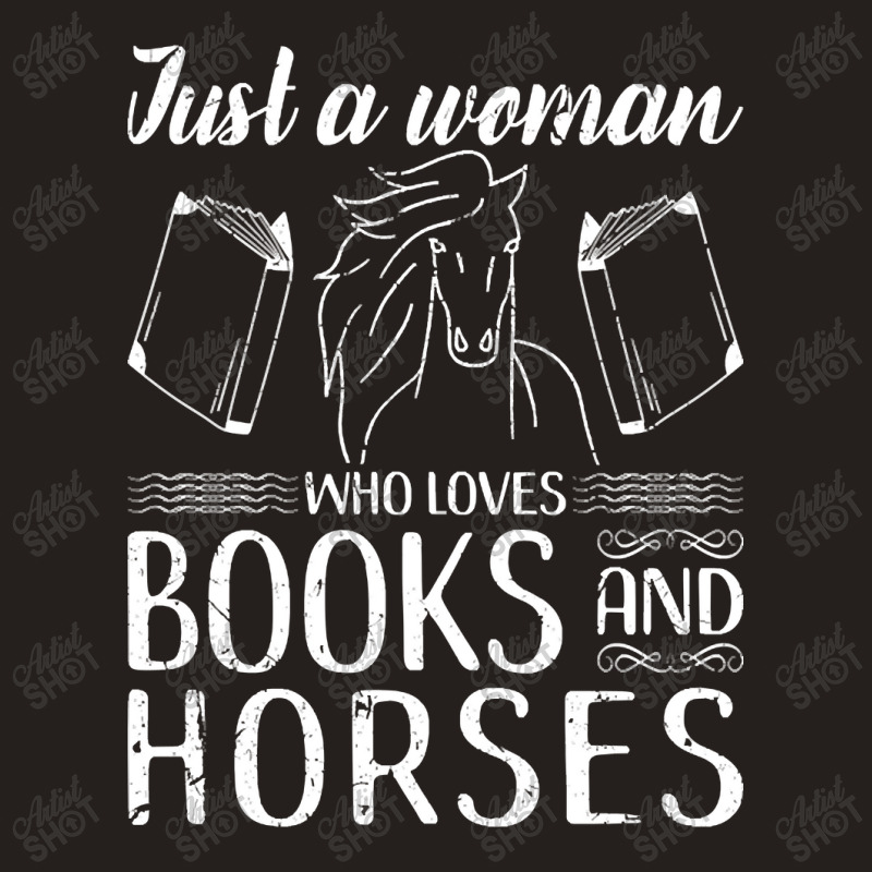 Limited Edition Read Books Horse Lover Tank Top by Rios Arevalo | Artistshot