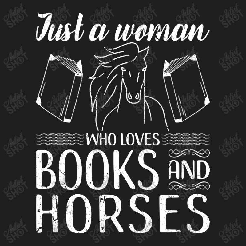 Limited Edition Read Books Horse Lover Classic T-shirt by Rios Arevalo | Artistshot