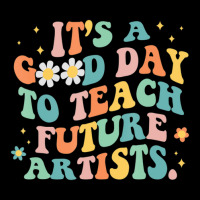 Hot Trend Groovy It's A Good Day To Teach Future Artists Art Teacher Men's 3/4 Sleeve Pajama Set | Artistshot