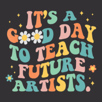 Hot Trend Groovy It's A Good Day To Teach Future Artists Art Teacher Vintage Short | Artistshot