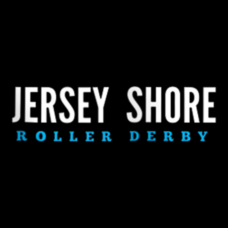 Jersey Shore Roller Derby Wordmark Zip Hoodie Pocket T-Shirt by ElizahTessieDenniston | Artistshot