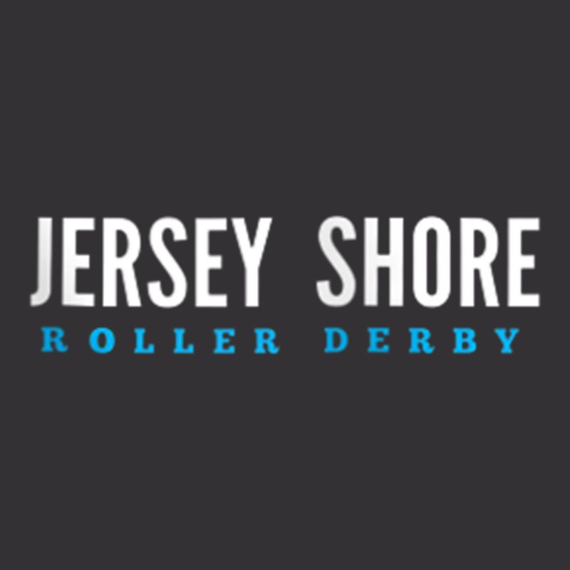 Jersey Shore Roller Derby Wordmark Zip Hoodie Vintage Hoodie by ElizahTessieDenniston | Artistshot