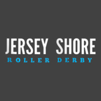 Jersey Shore Roller Derby Wordmark Zip Hoodie Vintage T-shirt | Artistshot