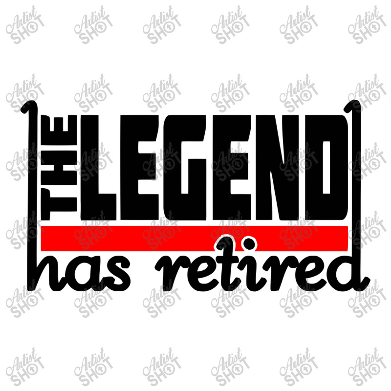 The Legend Has Retired 3/4 Sleeve Shirt | Artistshot